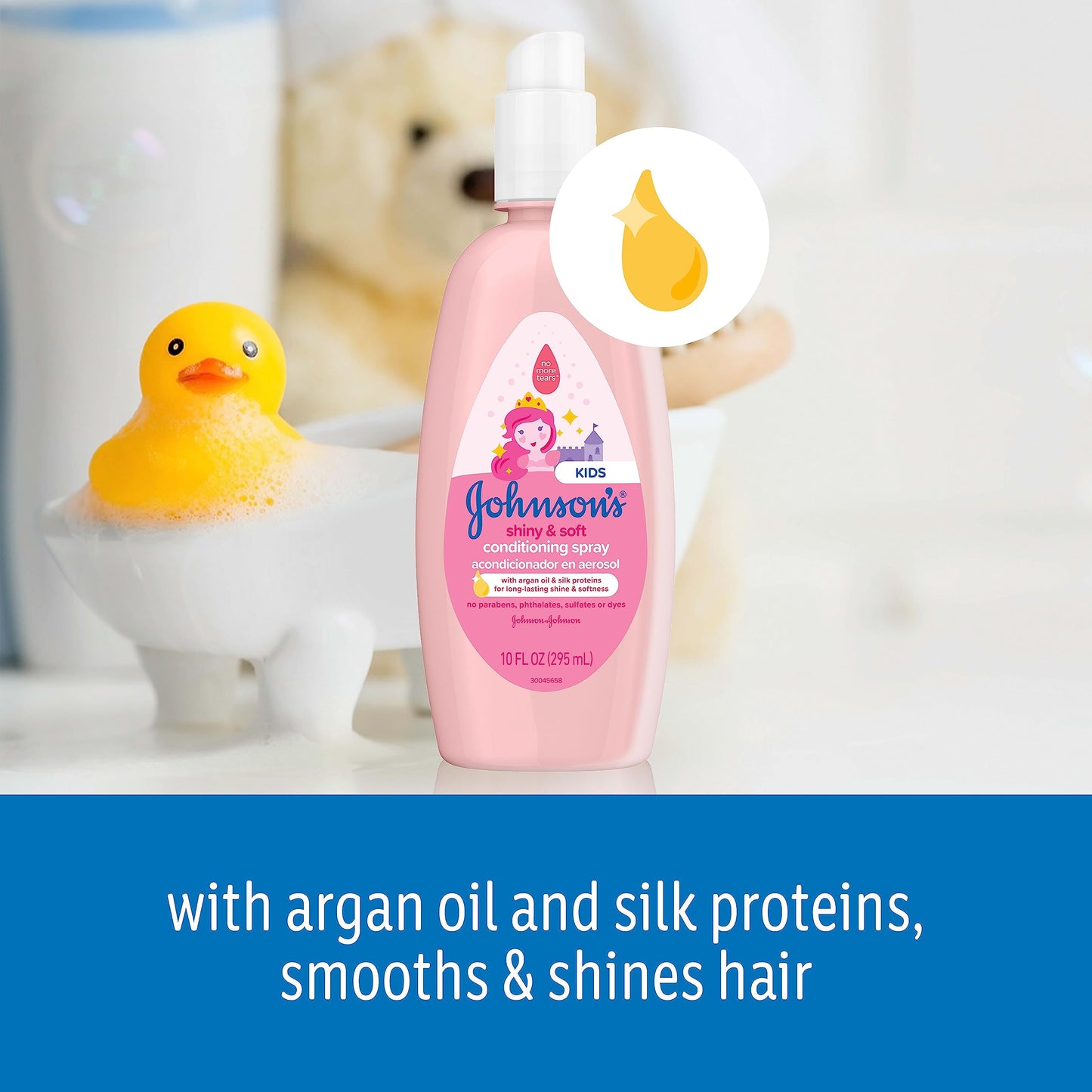 Johnson's Kids Shiny & Soft Hair Conditioning Spray