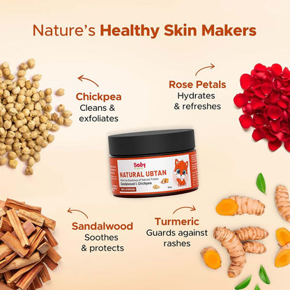 Baby Organo Natural Ubtan Bath Powder (photo 2)