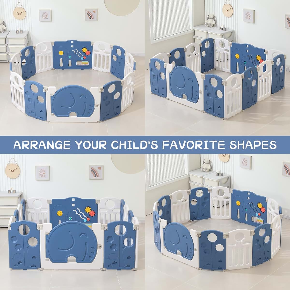 LulliSpace Baby Playpen Activity Centre for Kids and Toddlers