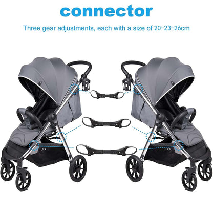 Stroller Connector for Twins Double Pushchair Accessories