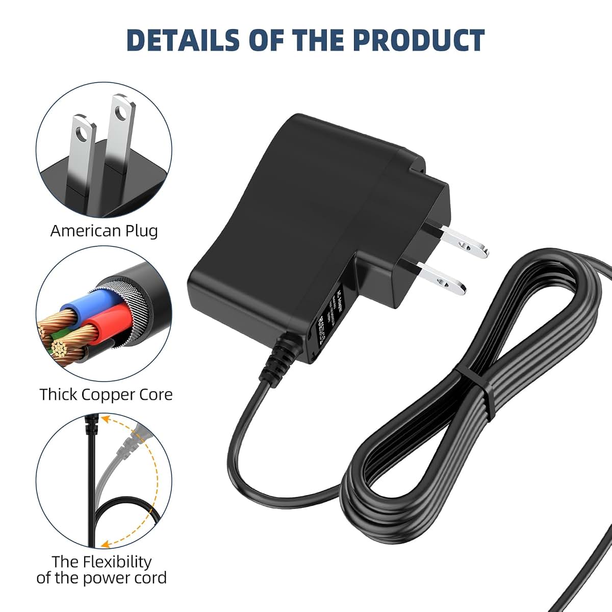 Xmheird 5V Ac Dc Adapter For Vtech Vm901 Baby Monitor