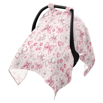 Muslin Universal Fit Stroller Car Seat Cover