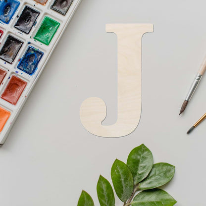 Leisure Arts Good Wood 9.5-Inch Decorative Letter