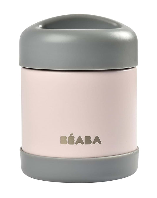 Béaba Beaba Stainless Steel Insulated Food Jar 10 oz, Kids Thermos, Lunch Containers, Leakproof, Wide Opening, Suitable