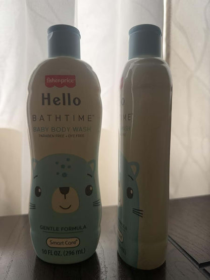 Fisher-Price Hello Bath Time Body Wash for Cleansing