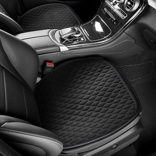 CXZTY Car Seat Cushion for BMW X3 F25 2pcs Front Seat Cushion Black