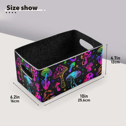 Xigua Collapsible Storage Bins Set of 2 for Toys and Nursery Organization