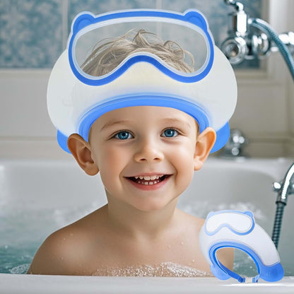 BabyOneStop Baby Shower Cap Shield Blue Diving Goggle
