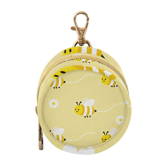 Famyily Bumble Bees Yellow Cute Newborn Boy Pacifier Holder Case