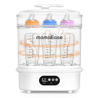 mamaEase Bottle Sanitizer 4-in-1 Fast Electric Sanitizing & Drying Machine