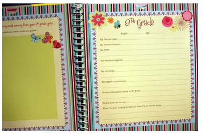 School Years Sweet Memories Deluxe Album Girl Book by Publications International