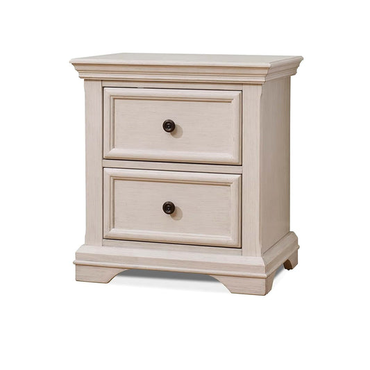 Sorelle Portofino Baby Dresser And Nightstand In Brushed Ivory