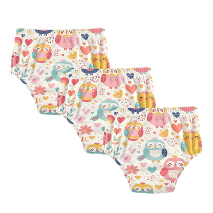 Foiosoh Baby Infant Potty Training Underwear 3 Pack Set