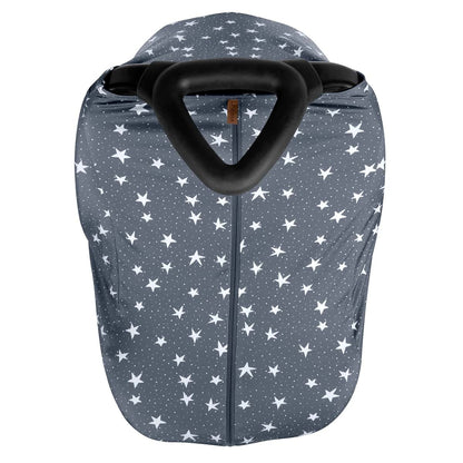 JJ Cole DreamGuard Packable Car Seat Canopy in Stars (photo 2)