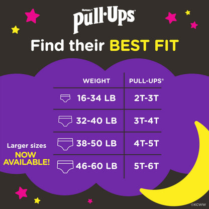 Pull-Ups Girls' Night-Time Potty Training Pants