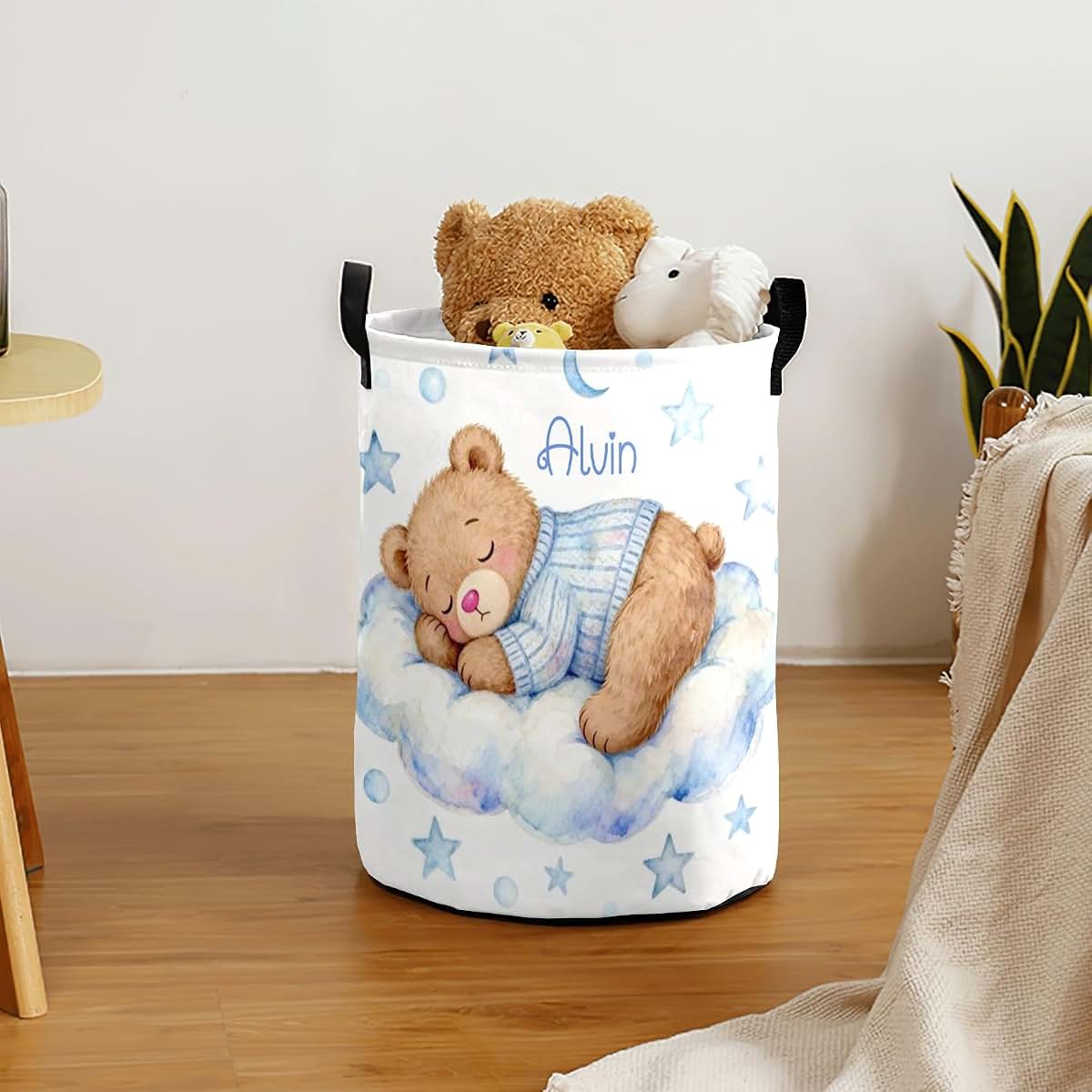 Joyestore Teddy Bear Sweet Dream Storage Bin Laundry Hamper