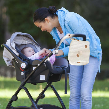 BabyOneStop Stroller Organizer Stroller Caddy Cute Bear Pattern