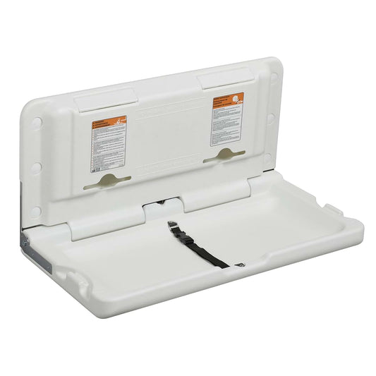 ECR4Kids Horizontal Wall-Mounted Baby Changing Station