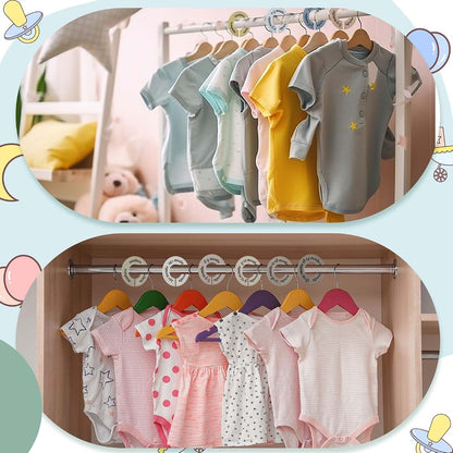 ForraFun 8-Piece Closet Dividers for Baby Clothing Storage