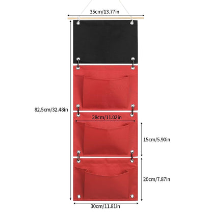 Sussie Daddy Interchangeable Fish Extender Pouch, 3-Pocket Hanging Organizer (photo 4)