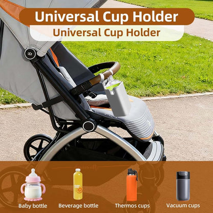 Senbos 2 Pack Silicone Stroller Cup Holder Storage Organizer