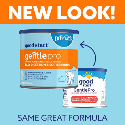 Good Start Dr. Brown's Gentle Pro Infant Formula Powder for Sensitive Tummies
