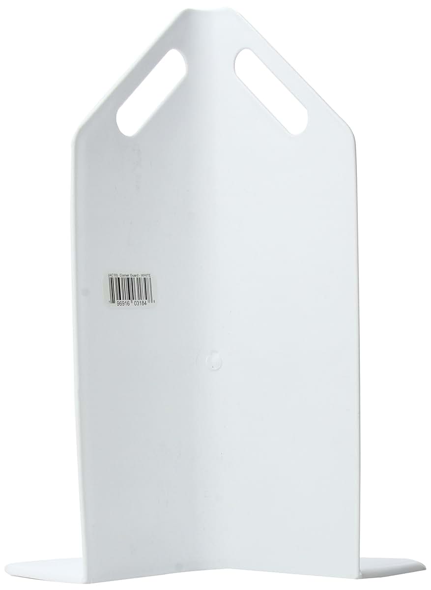 Groom Industries Protective Corner Guard, White