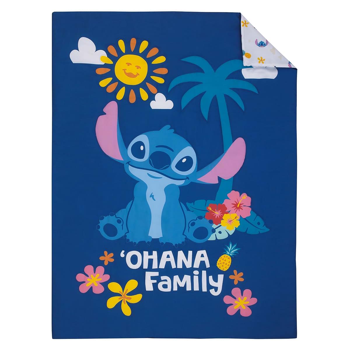 NoJo Disney S Is For Stitch 4 Piece Toddler Bed Set
