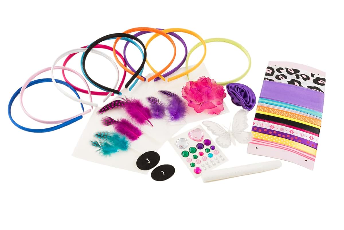 Working Class DIY Headband Kit: Makes 10 Fashion Headbands