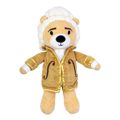 Vosego Bach Virtuoso Bear – Dual-Mode Plush Toy with Music & Comfort Features, Plays 40 Mins of Classical Music & White