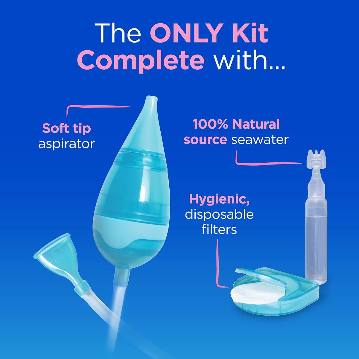 hydraSense Nasal Aspirator Starter Kit (photo 2)