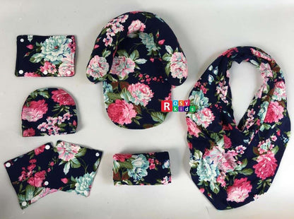 Rosy Kids 9pc Ultimate Infant Car Seat Cover Set (photo 4)