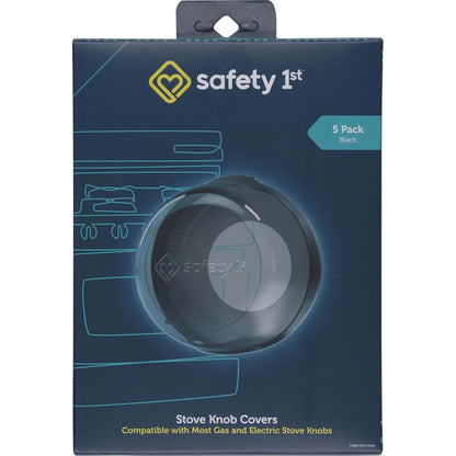 Safety 1st Stove Knob Covers, 5 Count, Heat Resistant Plastic, Universal Fit