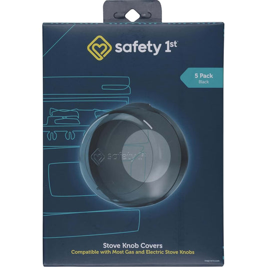 Safety 1st Stove Knob Covers, 5 Count, Heat Resistant Plastic, Universal Fit