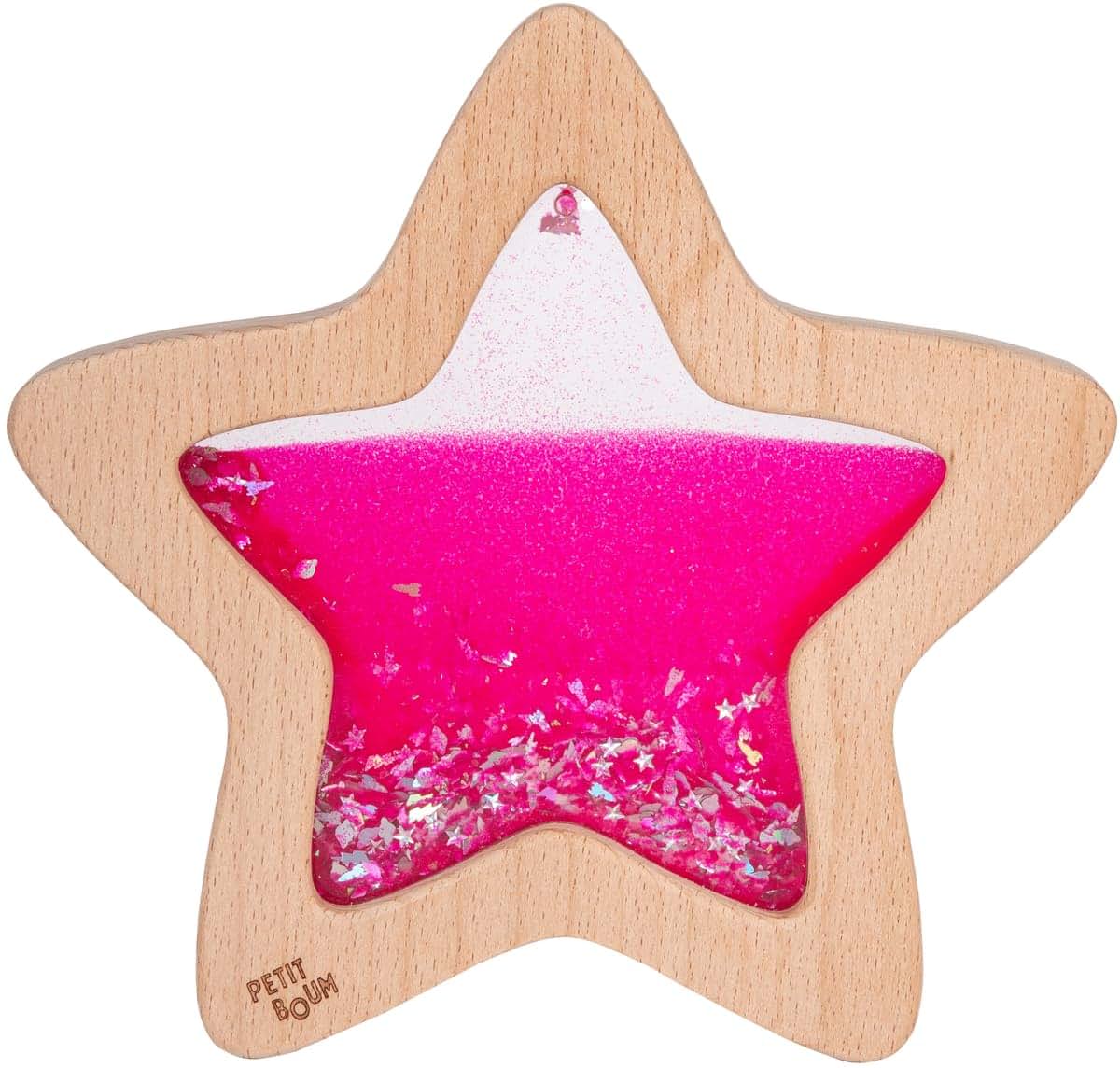 Petit Boum Flow Star Nebula Sensory Star In Pink