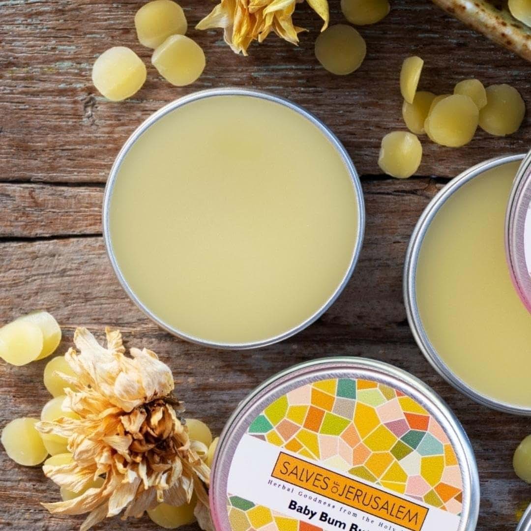SALVES OF JERUSALEM Organic Baby Butter Natural for Sensitive Skin | Soothes | Safe for Newborns | Infused with Organic (photo 2)