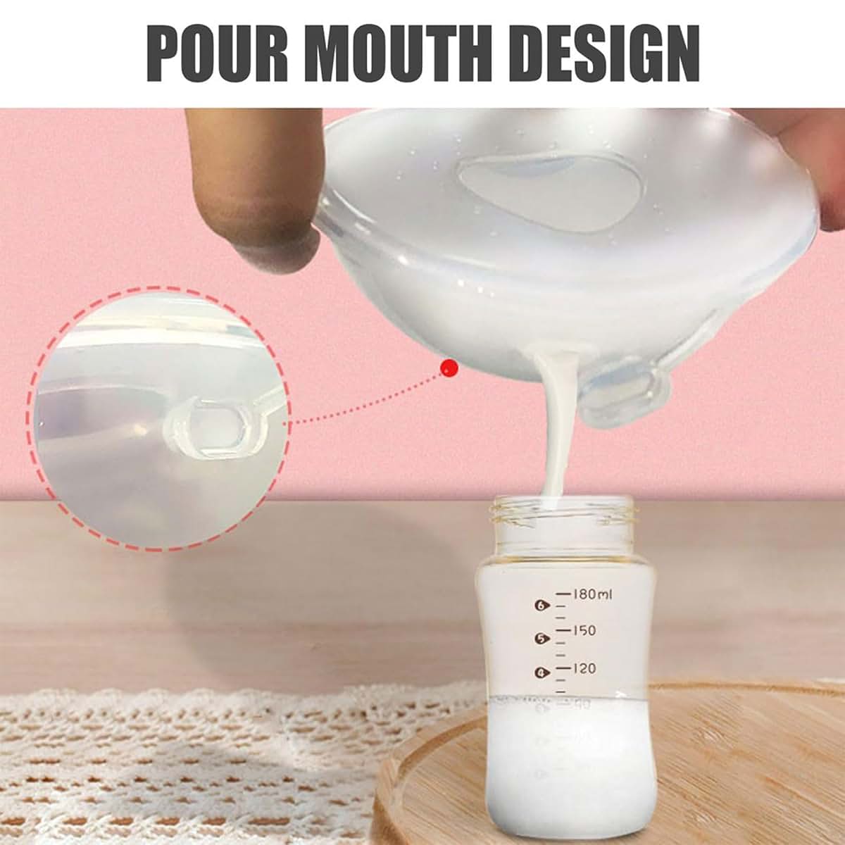 Shitingrm Silicone Breast Shells Nursing Cups Milk Saver (photo 2)