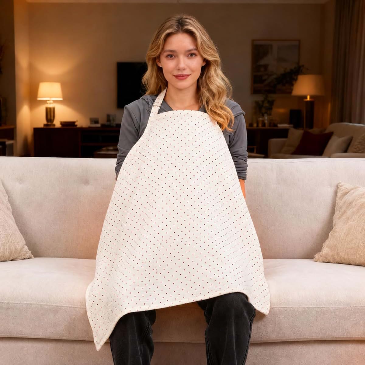 Susade Muslin Nursing Covers Baby Nursing Scarf (photo 3)