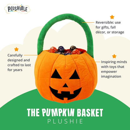 Plushible Bridging Miles With Smiles Halloween Candy Bags Pumpkin Tote