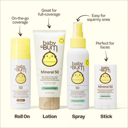 Sun Bum Baby Bum Mineral SPF 50 Sunscreen Stick