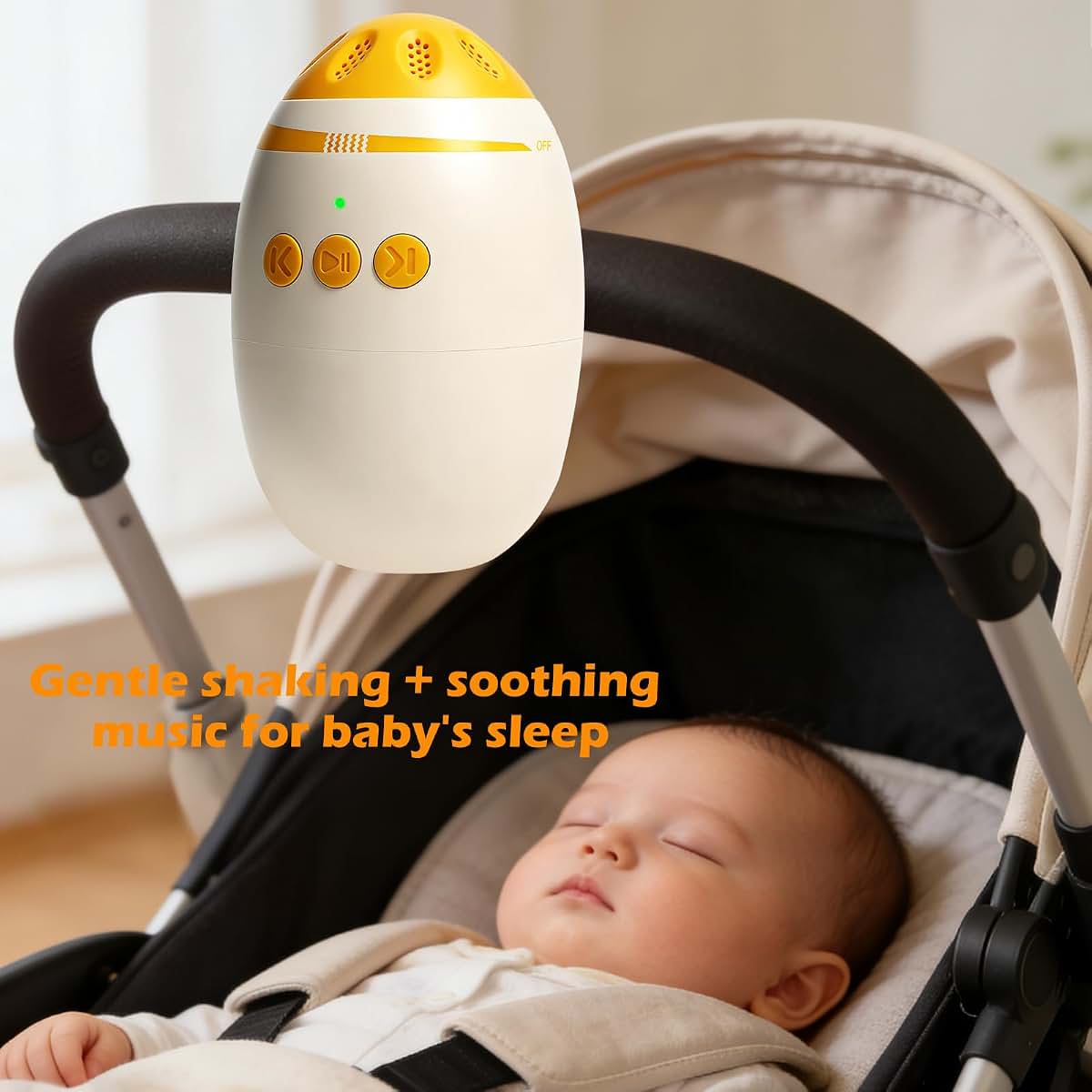 Hiwtonk Baby Stroller Rocker | Automatic Soothing Device for Strollers and Cribs