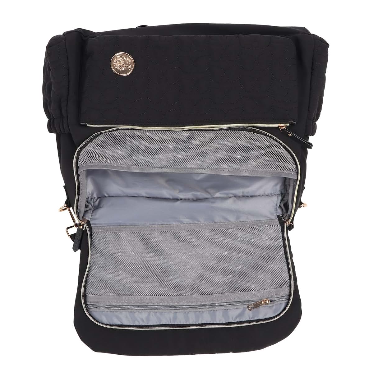 Hamwesh Diaper Bag Tote, Convertible Backpack With Changing Pad (photo 2)