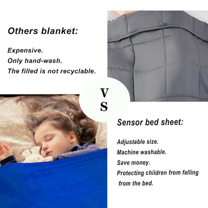 Ntomtuex Sensory Bed Sheet With Breathable Polyester