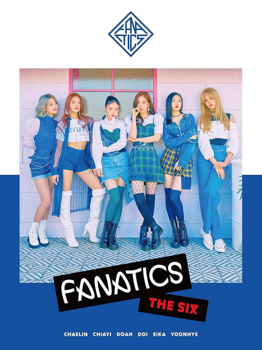 FENT Entertainment FANATICS - THE SIX (1st Mini Album) CD+140p Photobook+Photocard+Postcard