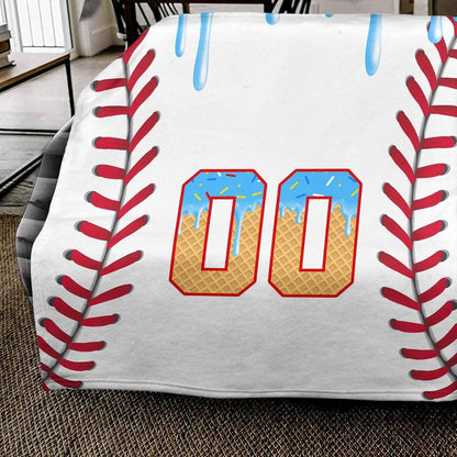 PrintMyWay Personalized Flannel Blanket For Kids With Custom Name (photo 3)