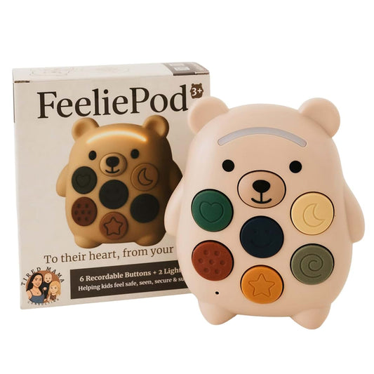 FeeliePod Teddy Bear Voice Recorder With Light