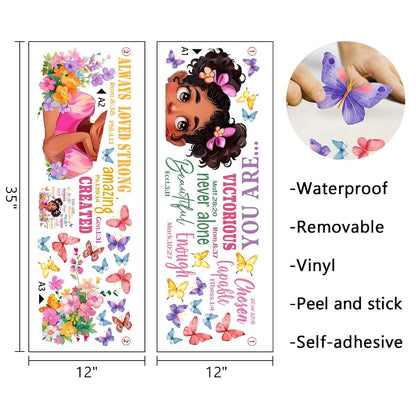 Inspirational Vinyl Wall Decals for Nursery, Bedroom & Playroom Decor