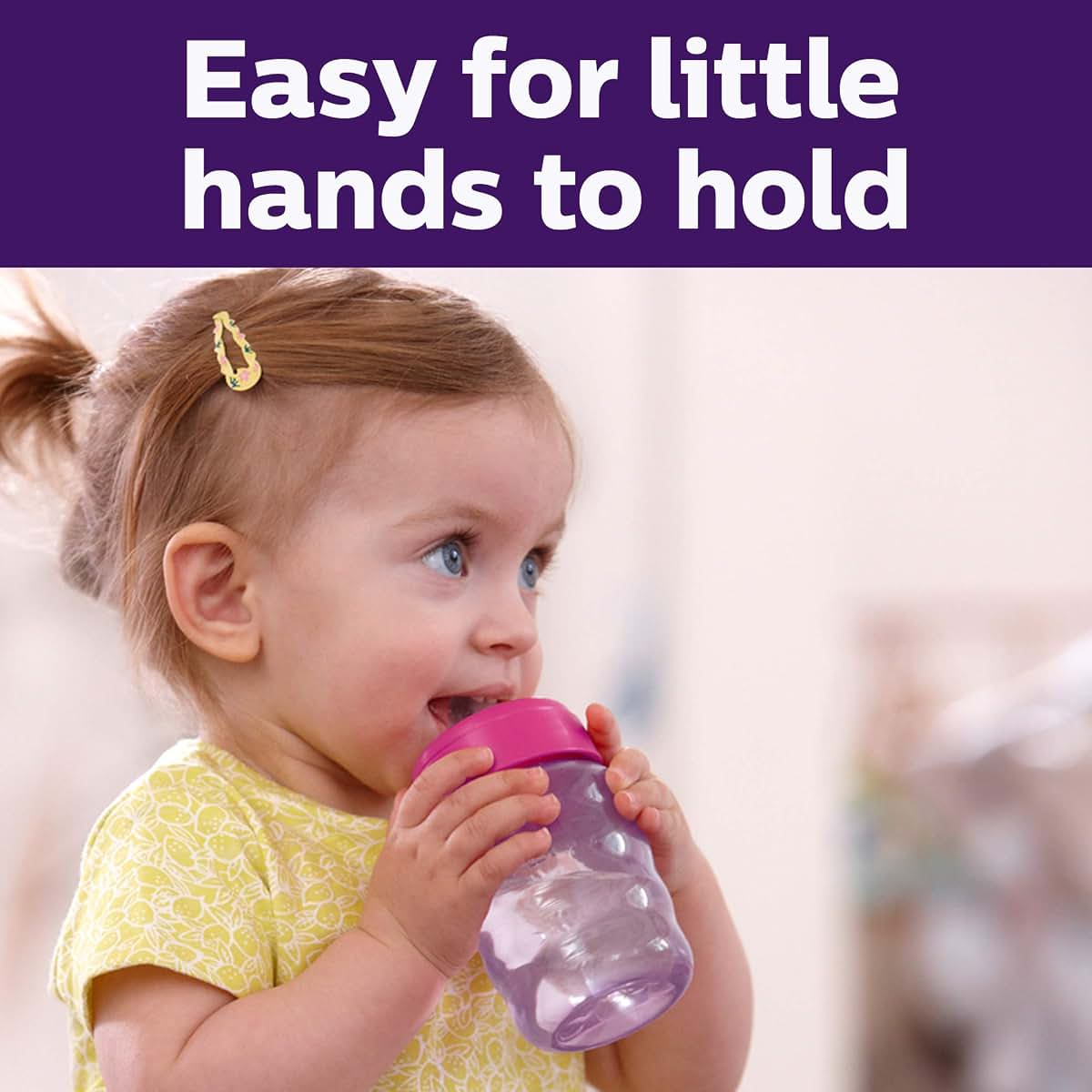 Philips Avent My Easy Sippy Cup With Soft Spout 9oz Pink/Purple (photo 3)