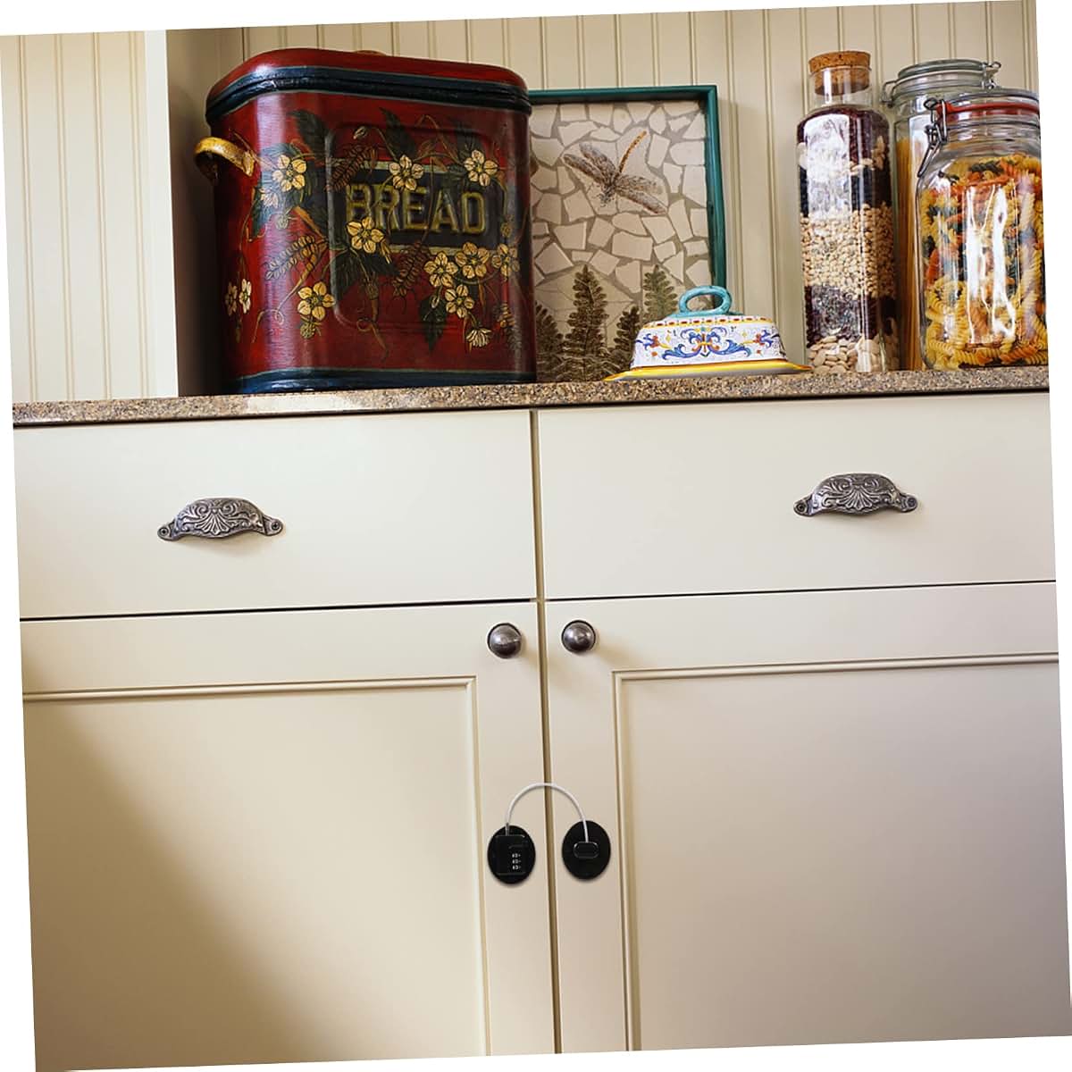 Alasum 2pcs Security Locks With Keys For Cabinets Drawers And Doors