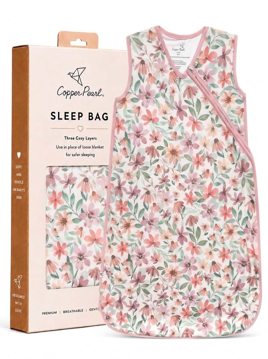 Copper Pearl Sleep Sack for Baby: 1.0 TOG Sleeveless Wearable Blanket